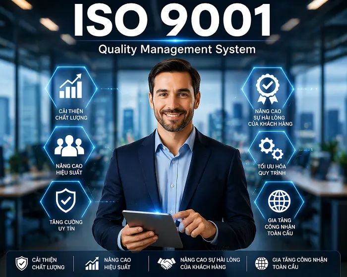 lợi ích khi áp dụng ISO 9001